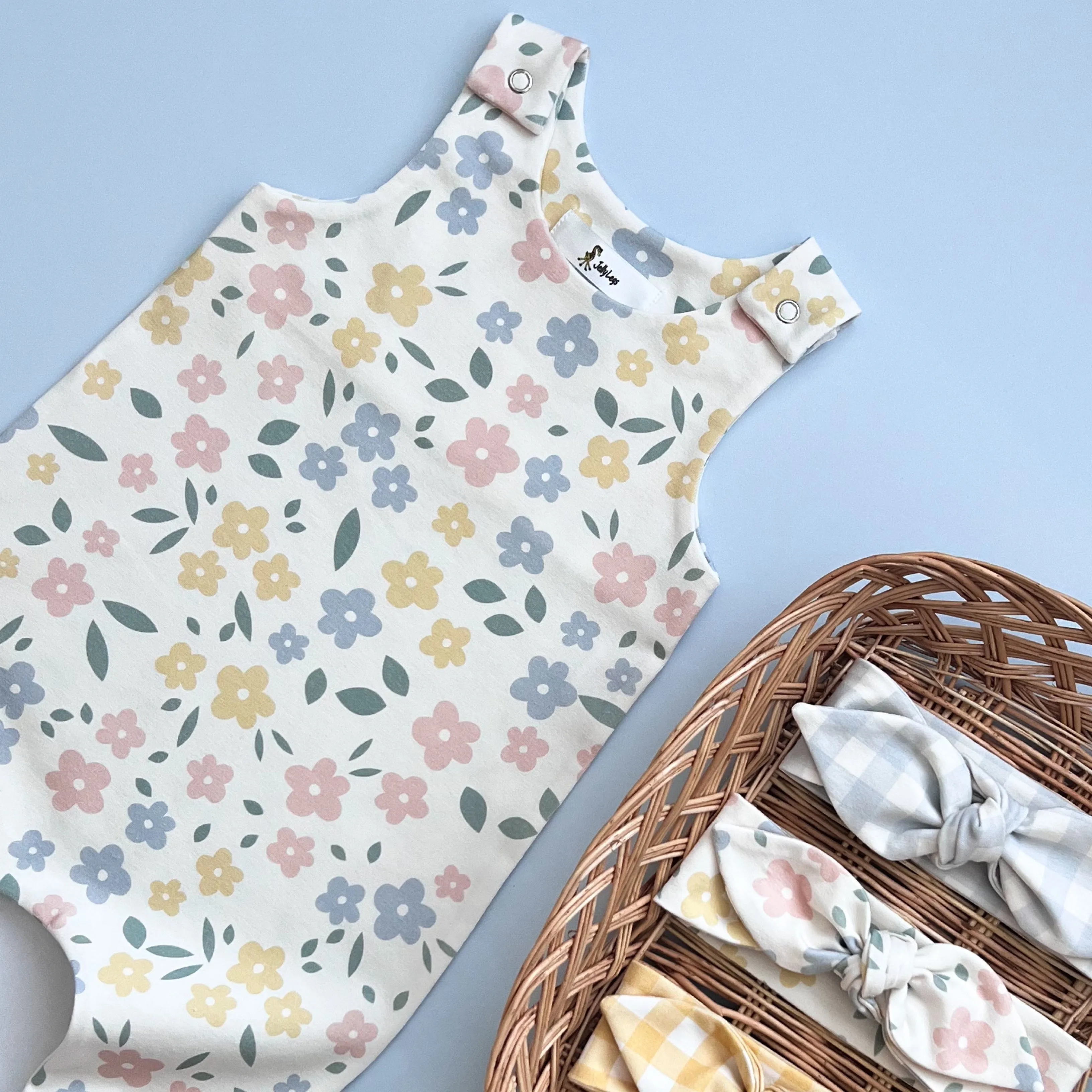 DAISY DUNGAREE ROMPER