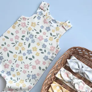 DAISY DUNGAREE ROMPER