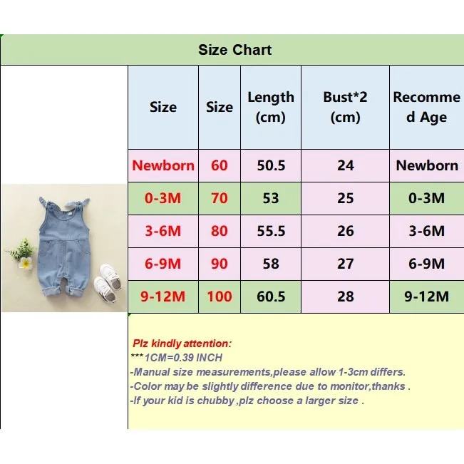 Denim Plain Button-Down Overalls for Newborns - Blue
