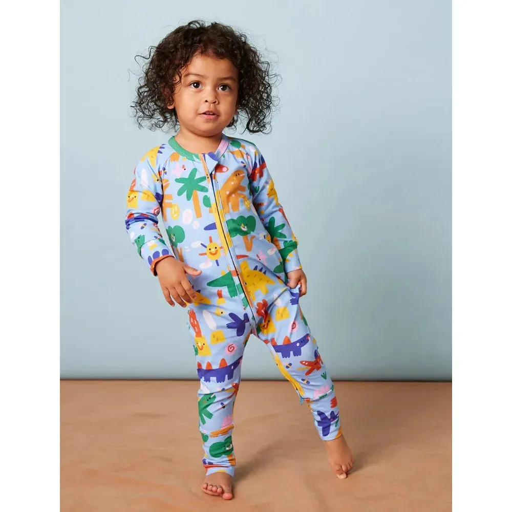 Dino Days Long Sleeve Romper