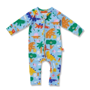 Dino Days Long Sleeve Romper