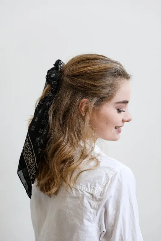 DUNE PRINTED HEAD SCARF