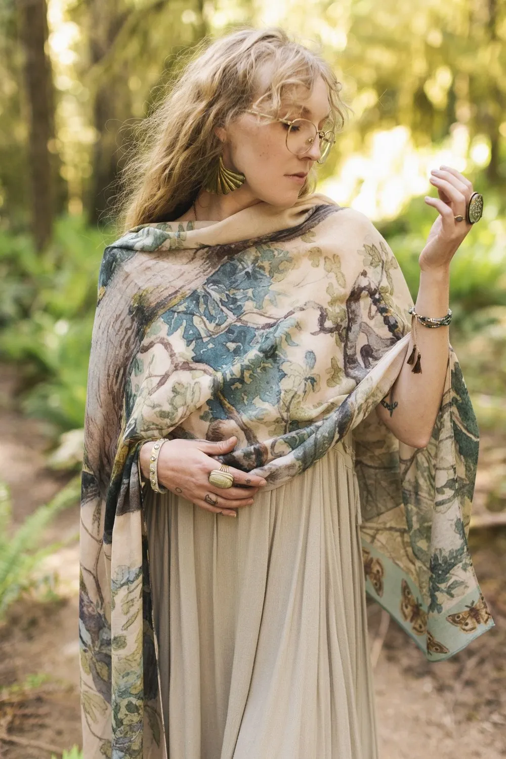 Earth and Sky Scarf Shawl