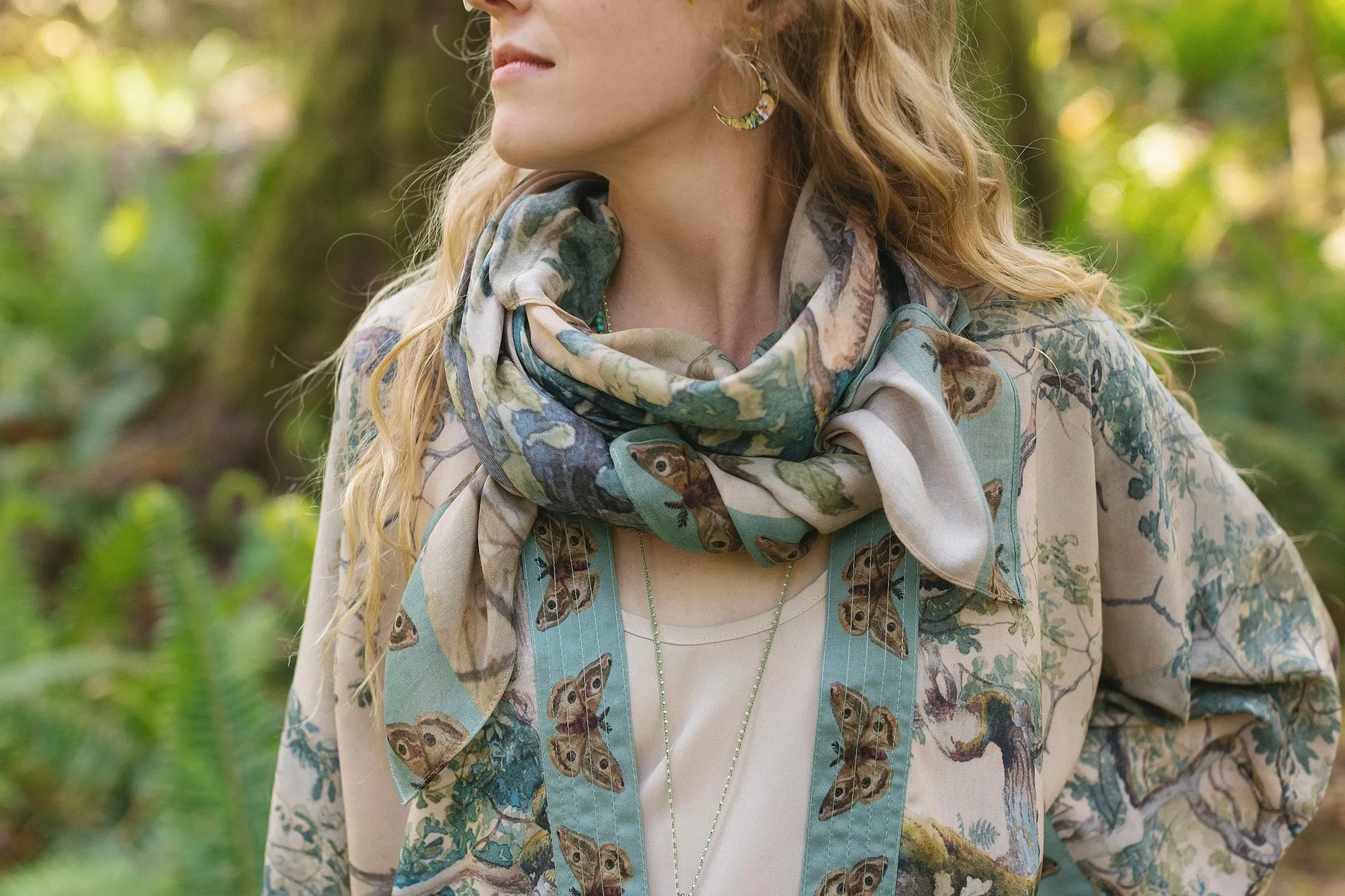 Earth and Sky Scarf Shawl