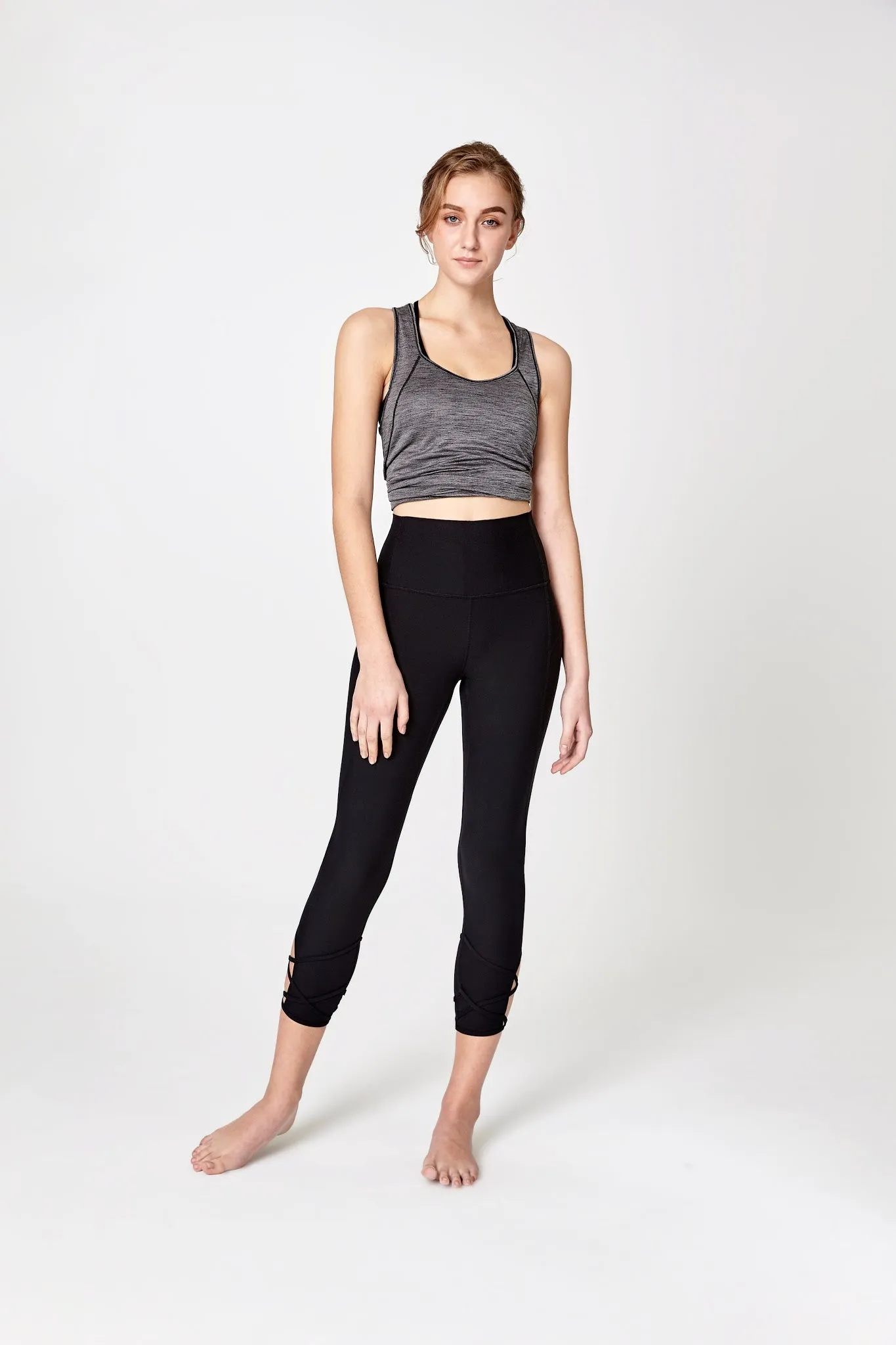 easyoga LA-VEDA Fearless Tank - X04 Black/M-Gray
