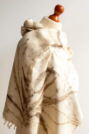Eco-Printed Silk Leaf Scarf - Spickles & Long Leaves