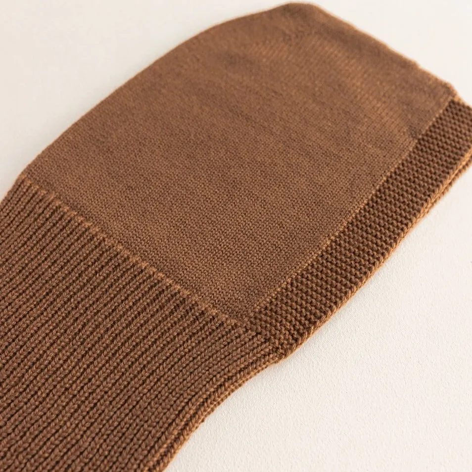 Eddy Merino Wool Balaclava (Chocolate)