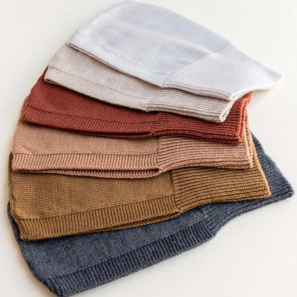 Eddy Merino Wool Balaclava (Chocolate)