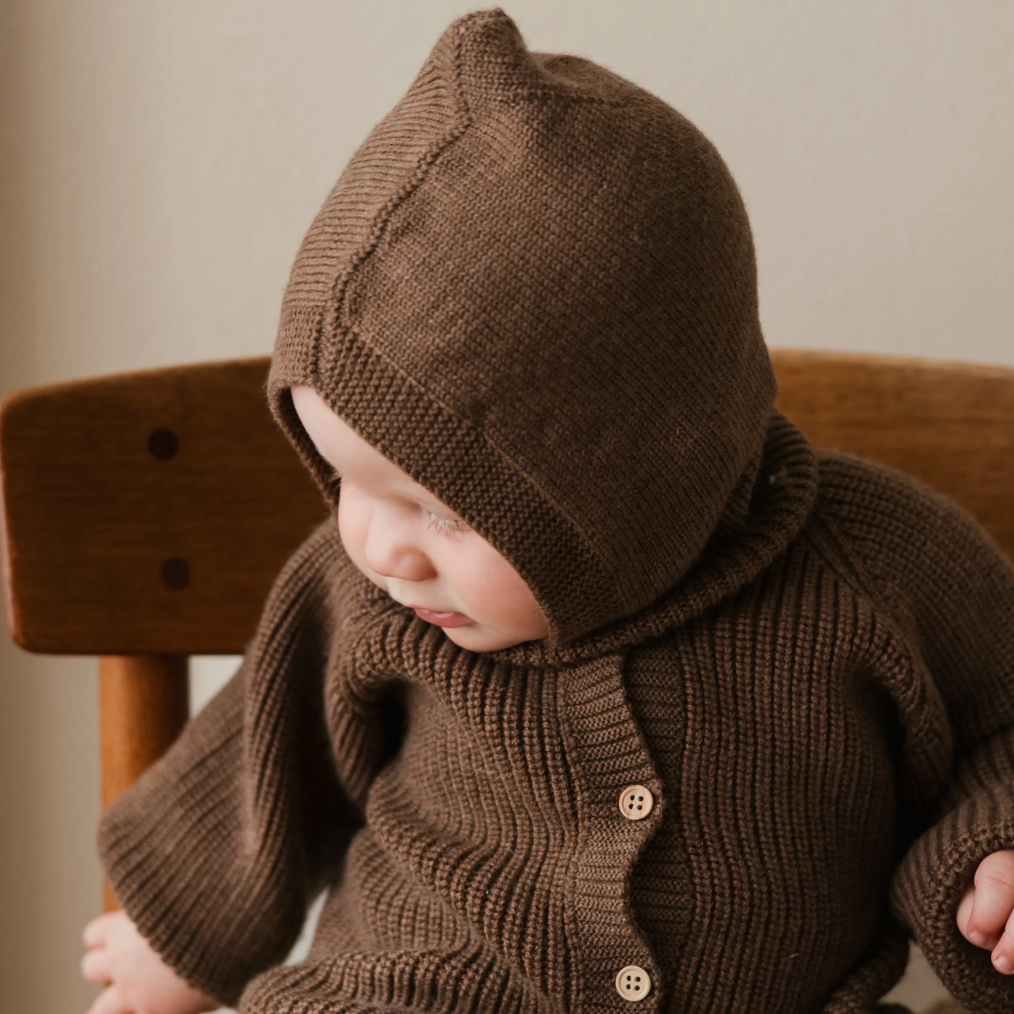 Eddy Merino Wool Balaclava (Mocha)