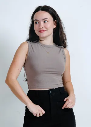 Ellen Tank- Taupe