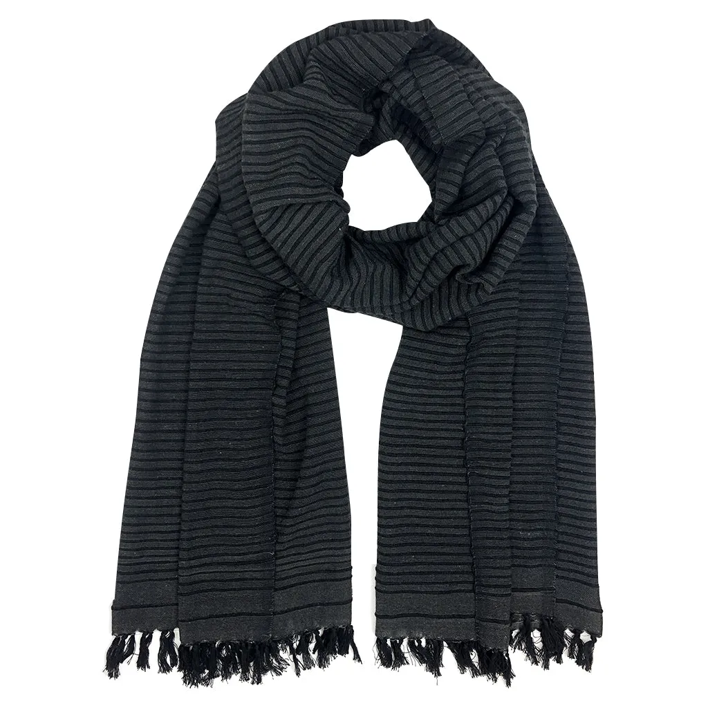 Ethiopian Stripe Wrap Scarf by SLATE   SALT
