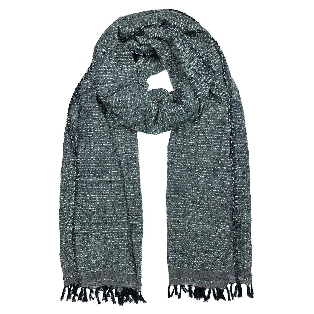 Ethiopian Stripe Wrap Scarf by SLATE   SALT
