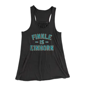 Finkle Is Einhorn Women's Flowey Racerback Tank Top