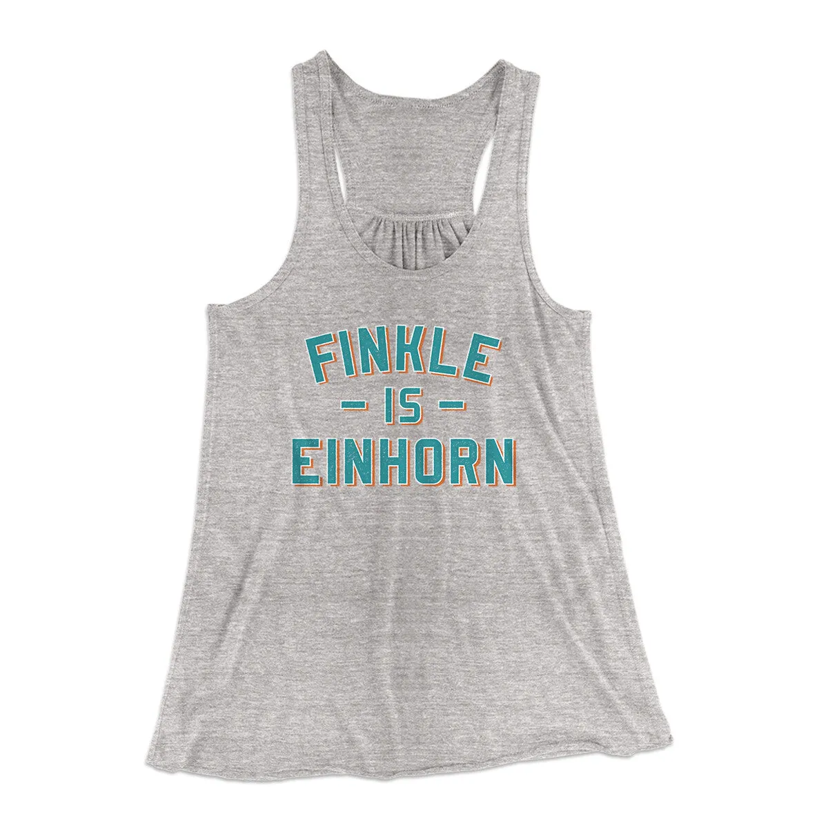 Finkle Is Einhorn Women's Flowey Racerback Tank Top