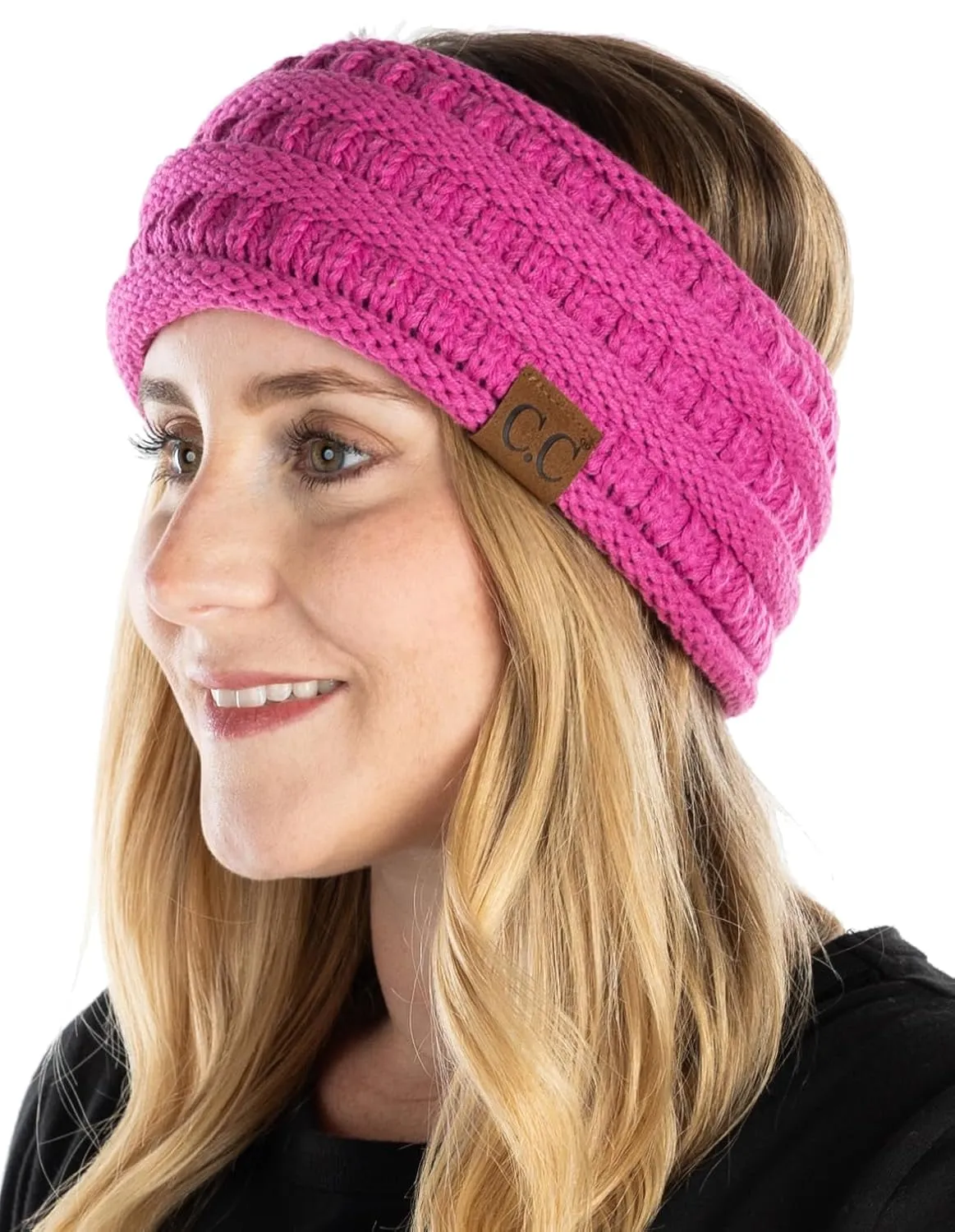 Fleece Lined Ponytail Headwrap