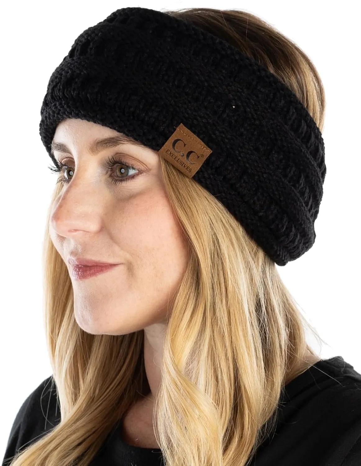 Fleece Lined Ponytail Headwrap