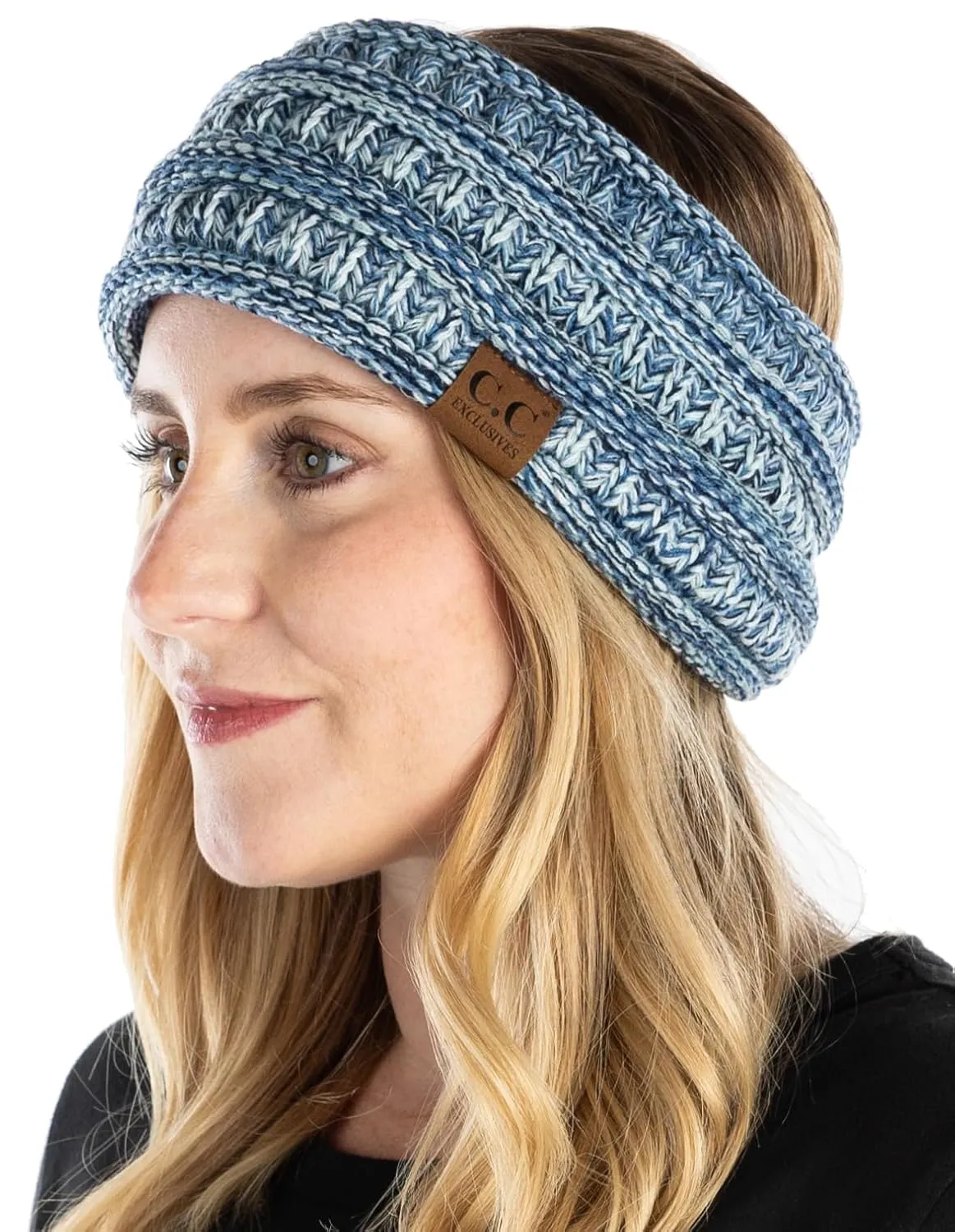 Fleece Lined Ponytail Headwrap