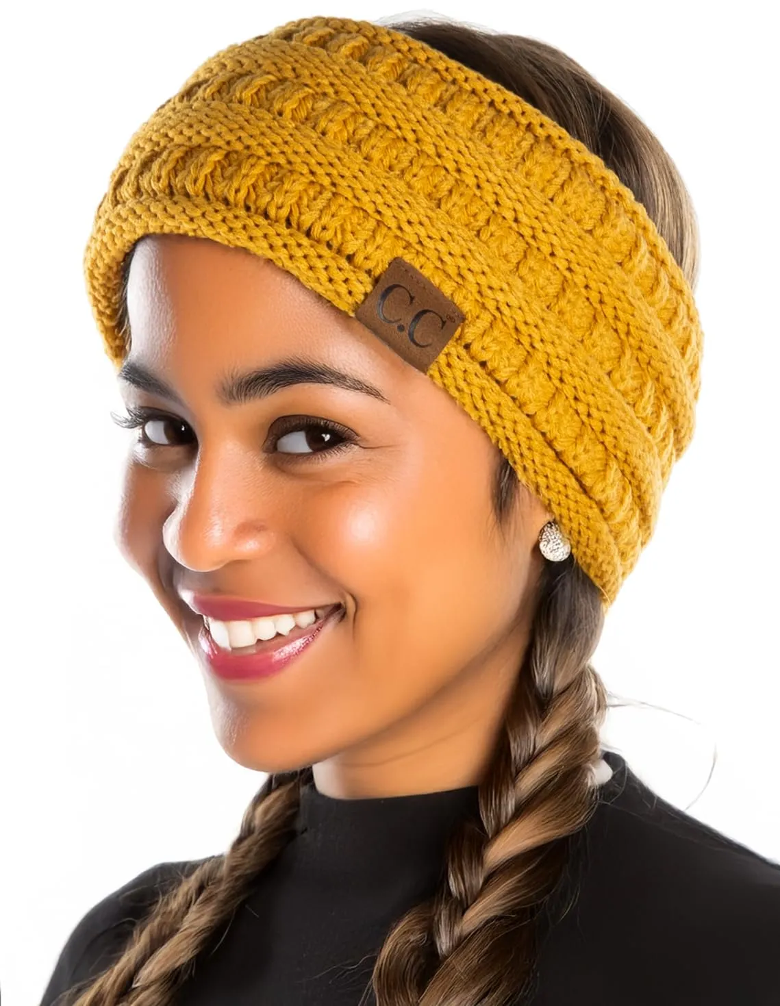 Fleece Lined Ponytail Headwrap