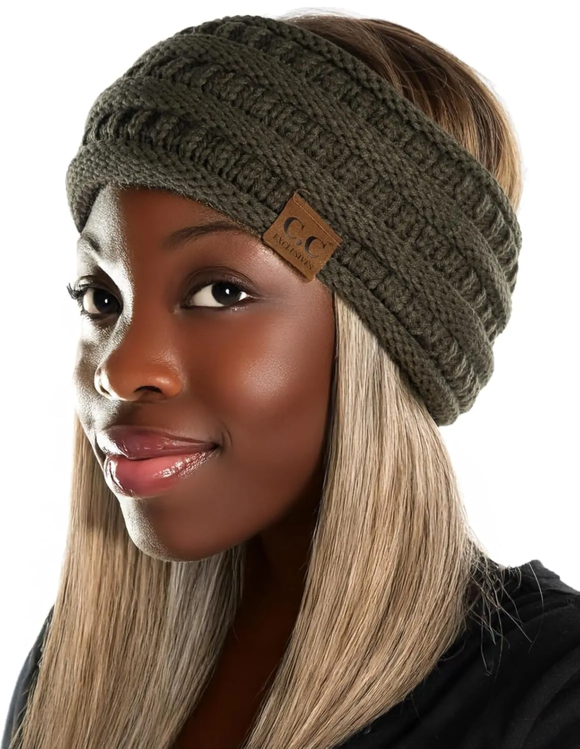 Fleece Lined Ponytail Headwrap