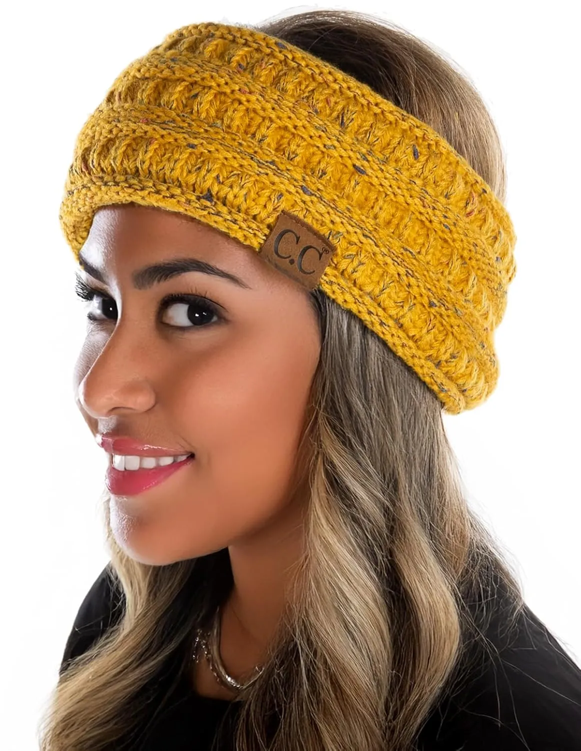 Fleece Lined Ponytail Headwrap