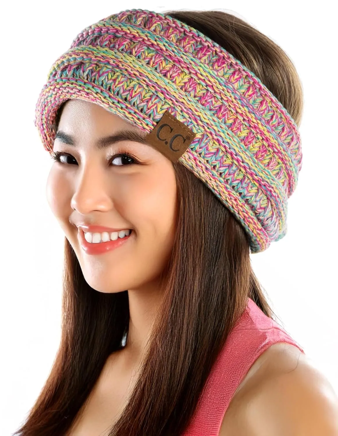 Fleece Lined Ponytail Headwrap