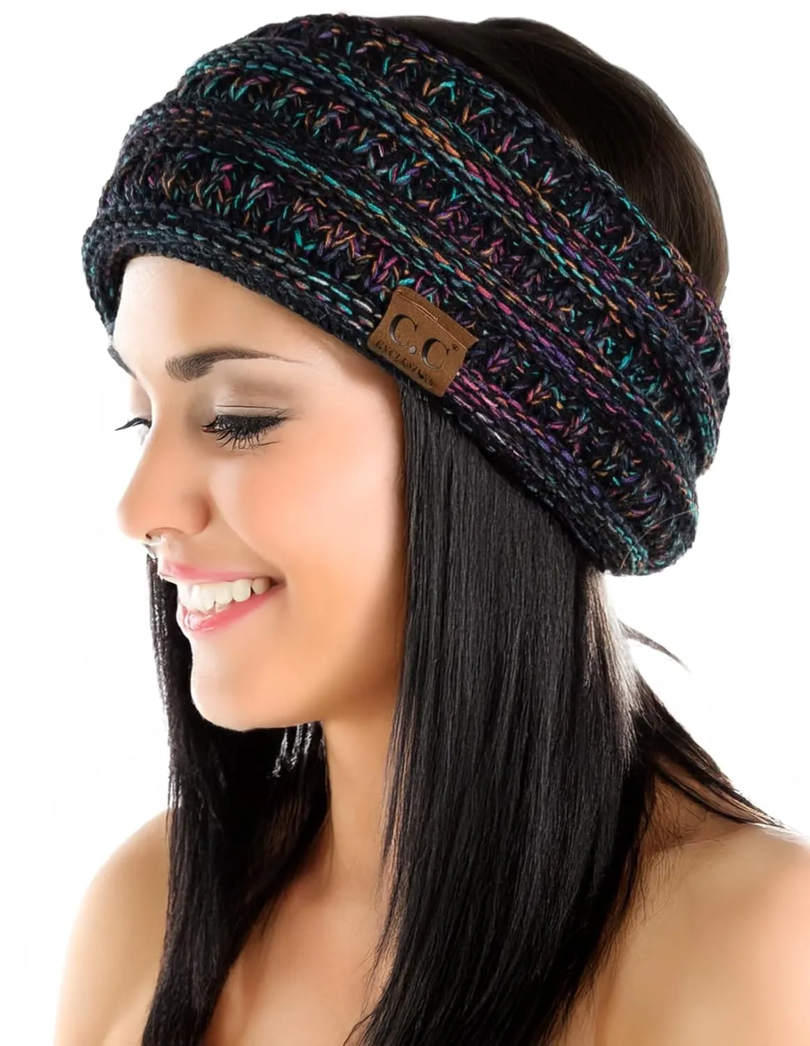 Fleece Lined Ponytail Headwrap