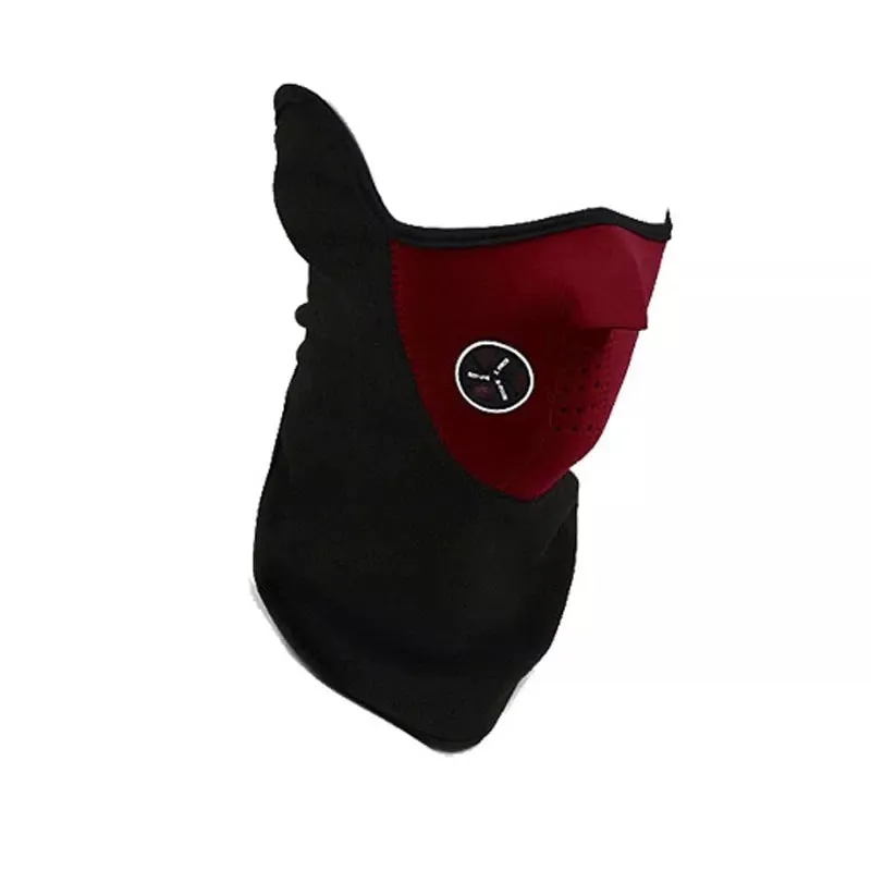 Fleece Unisex Windproof Half Face Mask