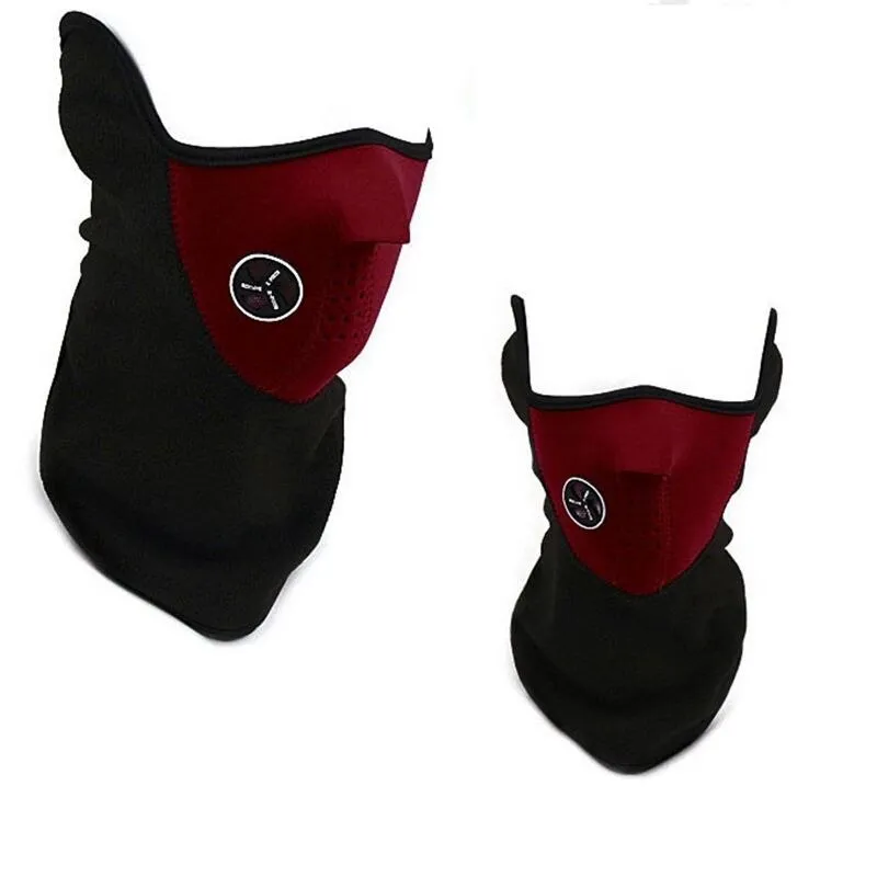 Fleece Unisex Windproof Half Face Mask
