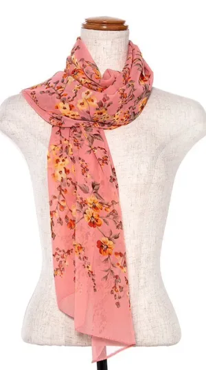 Floral Summer Scarf
