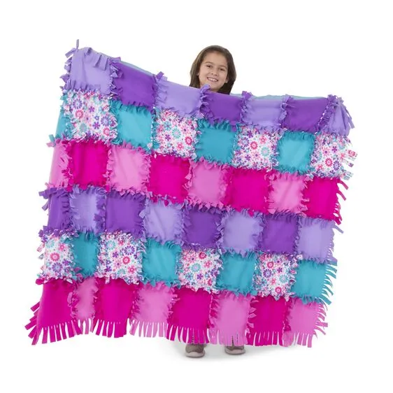 Flower Fleece Quilt