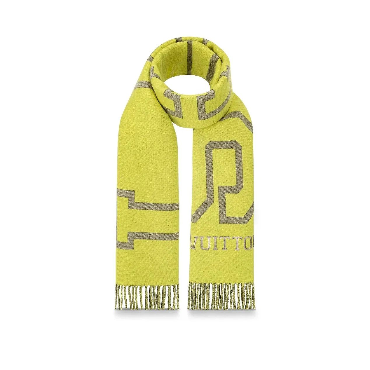 Fluo City Scarf Yellow