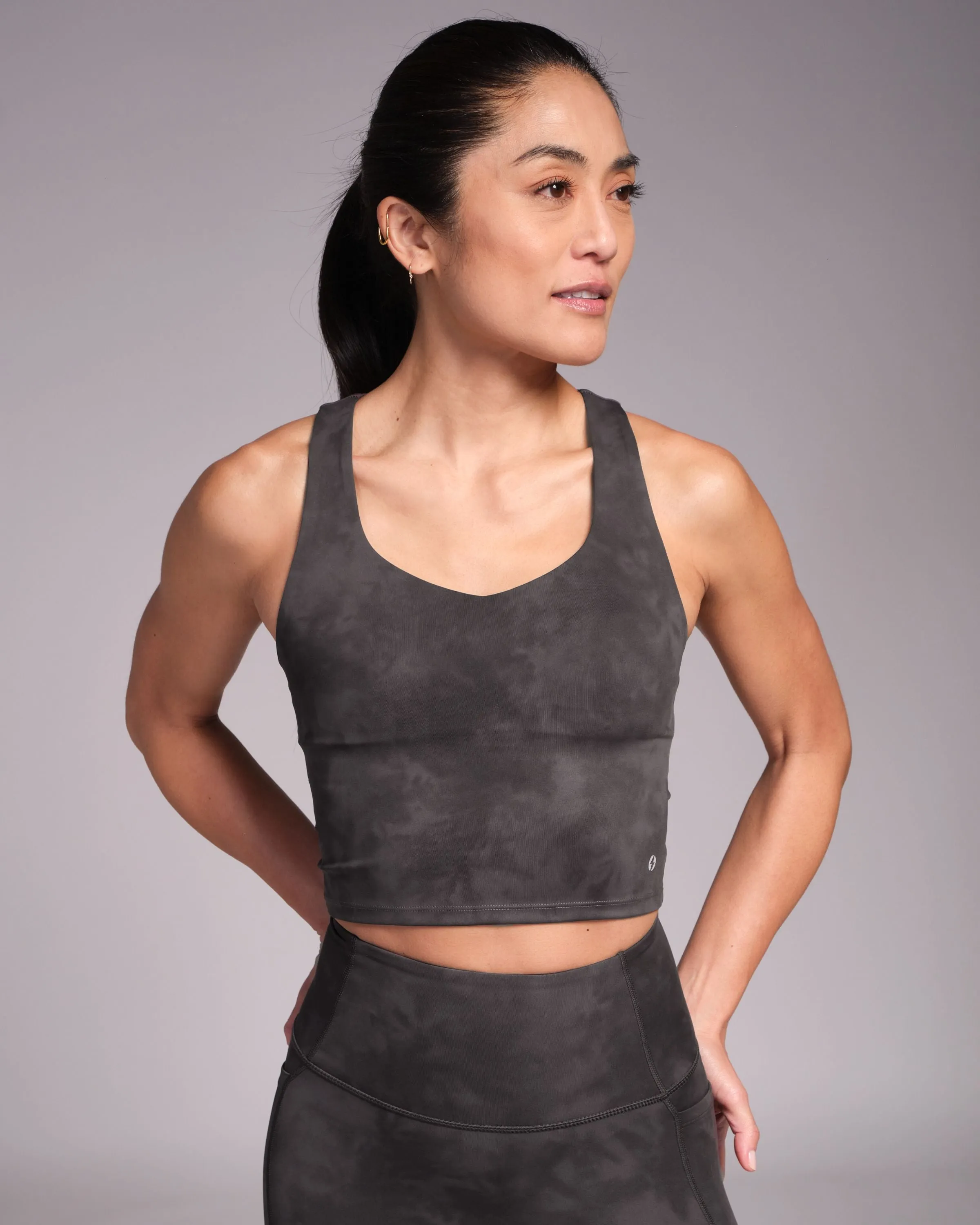 FreeMove Tank Top Black Marble