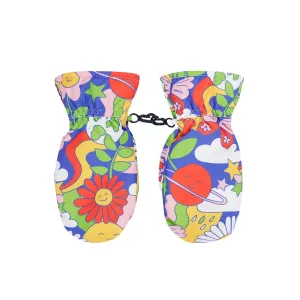 Frugi Snow And Ski Mittens Retro Happy 500033A4rtrh
