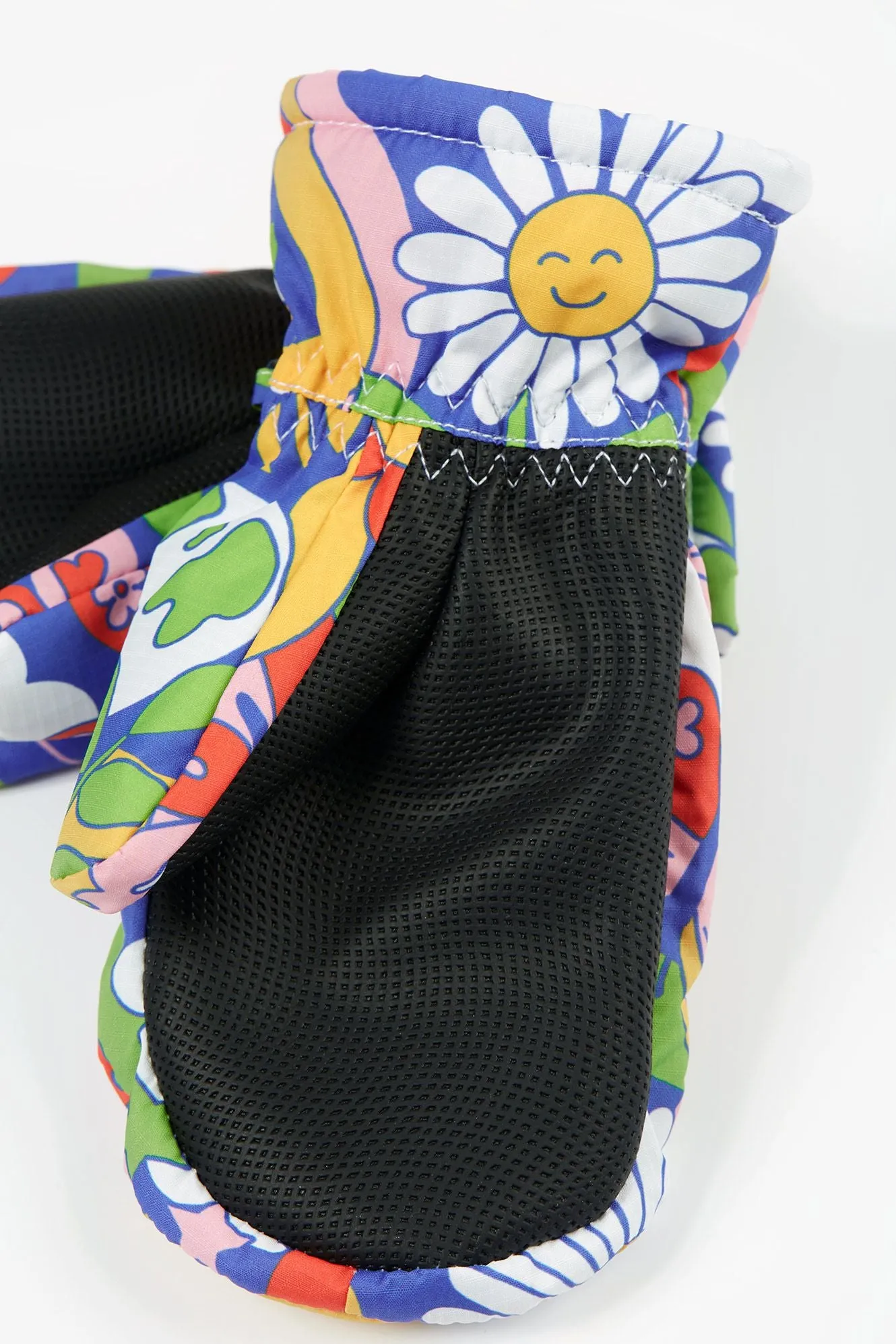 Frugi Snow And Ski Mittens Retro Happy 500033A4rtrh