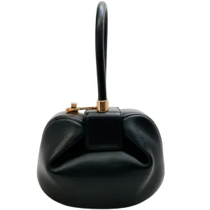 Gabriela Hearst Black Nappa Leather Demi Bag