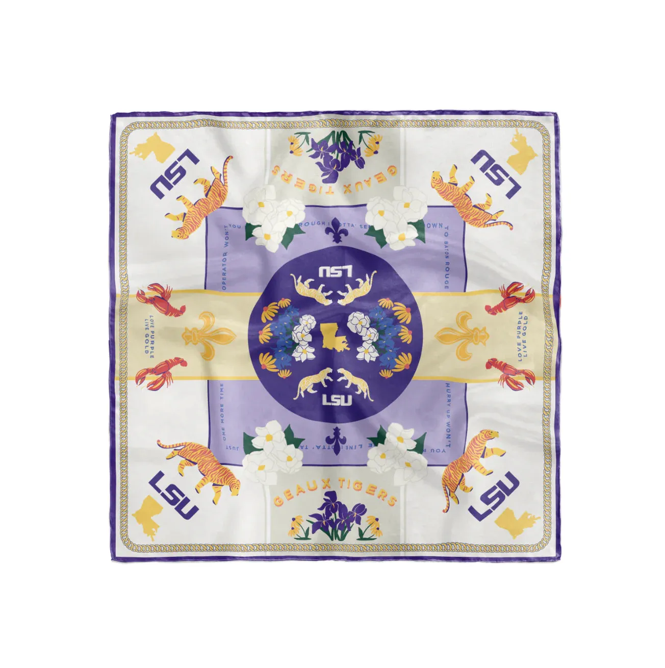 Gameday Silk Saturday Scarf