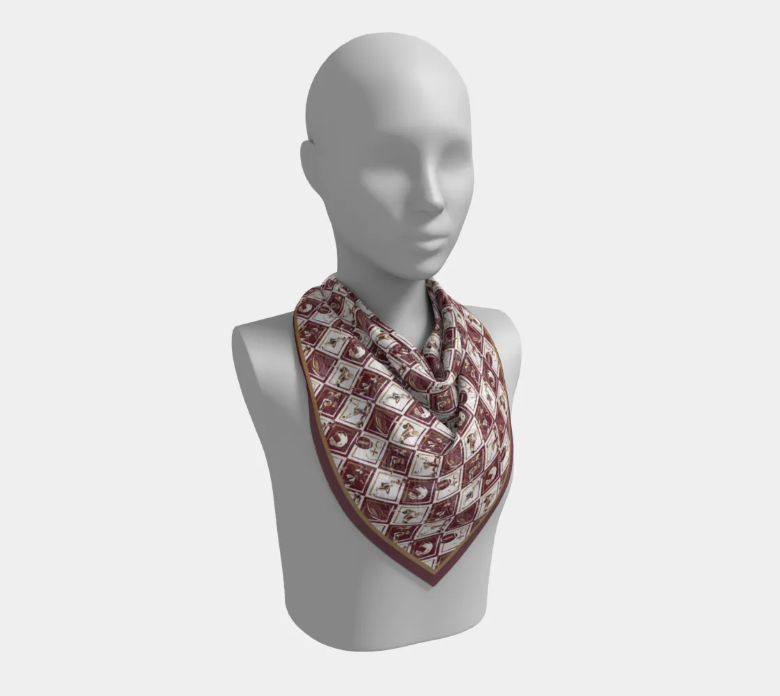 Garnet   Gold Checkerboard Gameday 24 - Wholesale