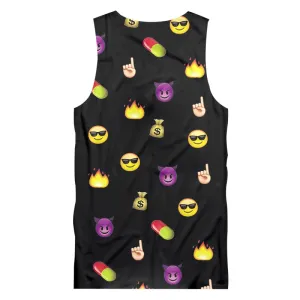Getting Money Emoji Sleeveless Tank Top