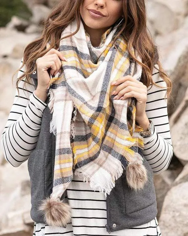 Grace & Lace Triangle Scarf