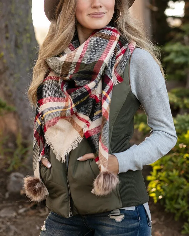 Grace & Lace Triangle Scarf