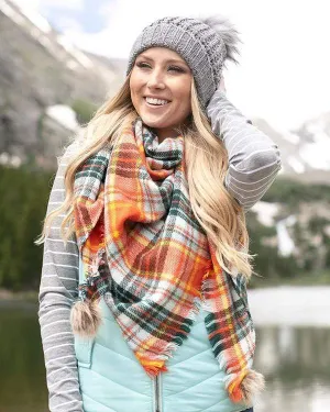 Grace & Lace Triangle Scarf