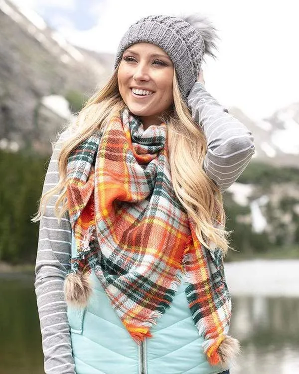 Grace & Lace Triangle Scarf