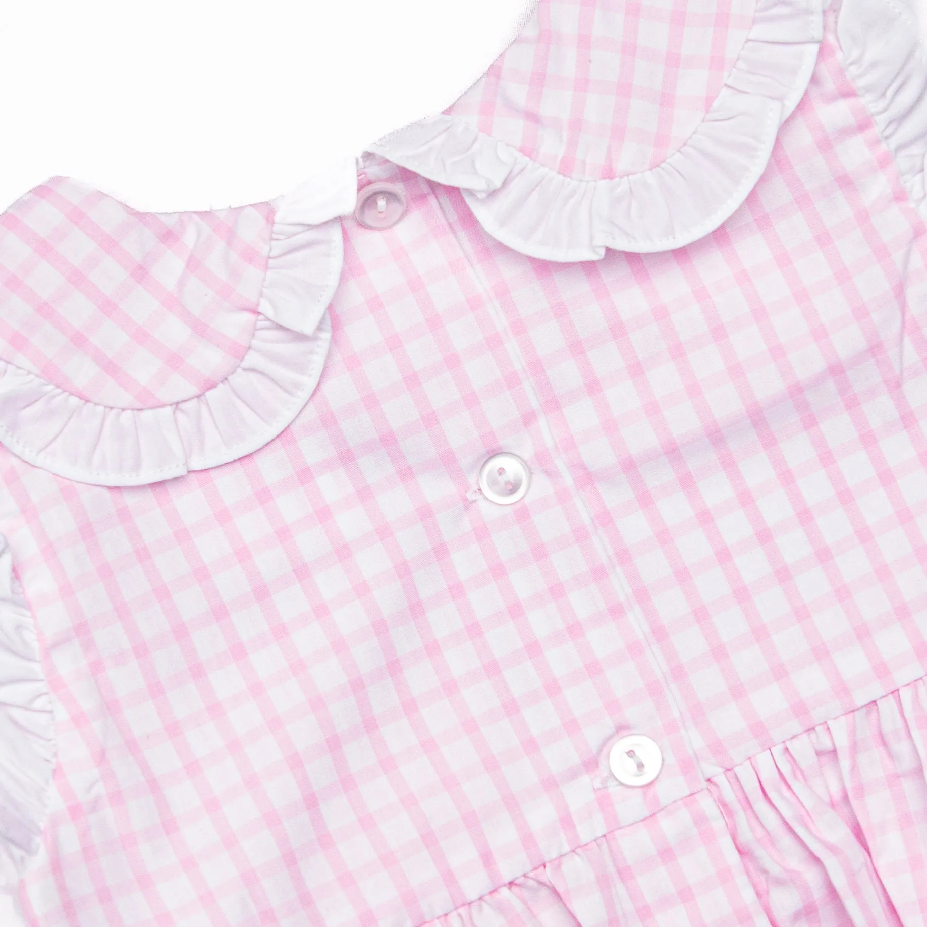 Gumball Gal Smocked Sleeveless Bubble, Pink