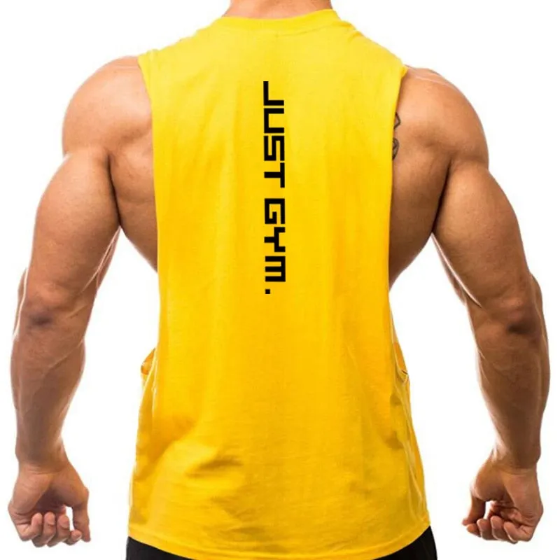 Gym Hooded Tank Top Men Brand Clothing Cotton Bodybuilding Hoodie Vest Workout Singlets Fitness Sleeveless Shirt
