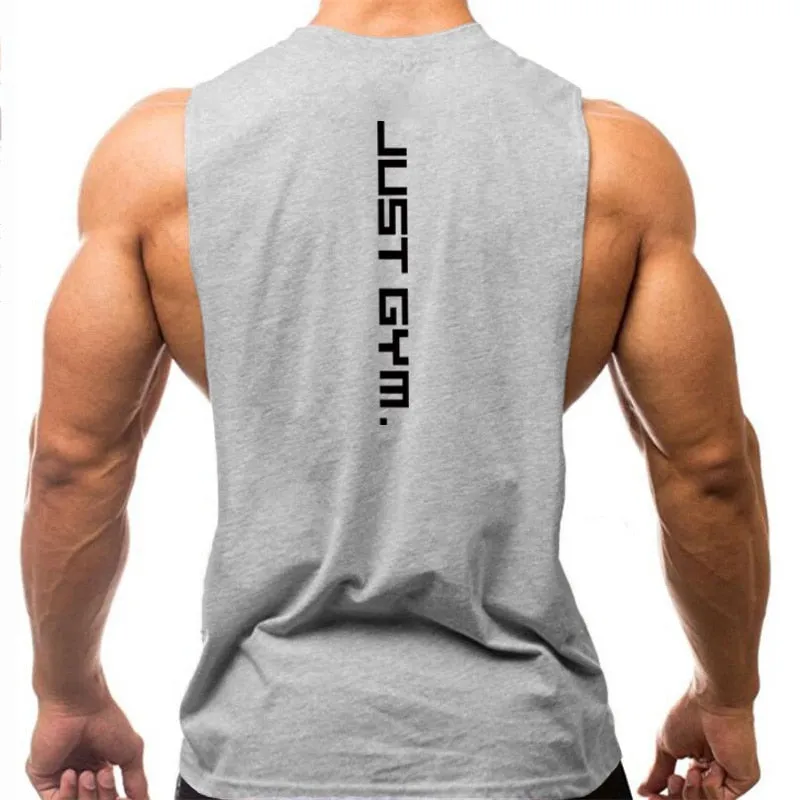 Gym Hooded Tank Top Men Brand Clothing Cotton Bodybuilding Hoodie Vest Workout Singlets Fitness Sleeveless Shirt