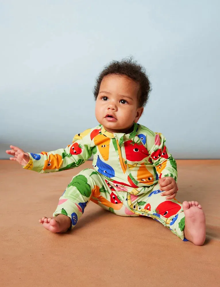 HALCYON NIGHTS HAPPY HARVEST LONG SLEEVE ROMPER