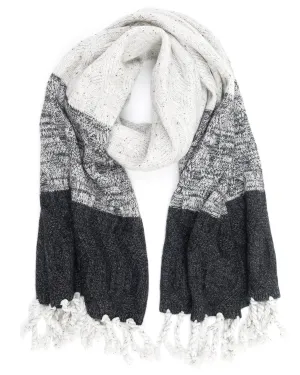 Hale Cable Ombre Scarf