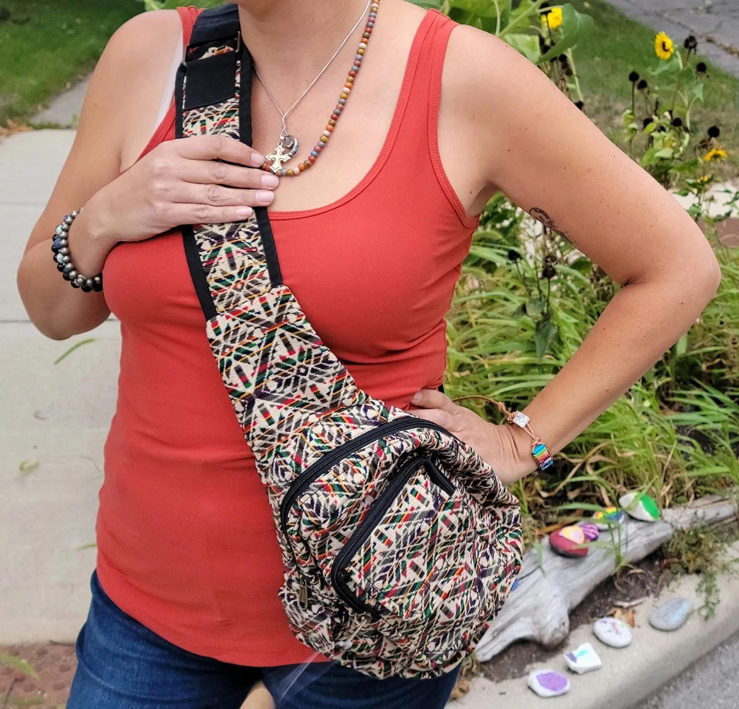 Hemp Shoulder Satchel
