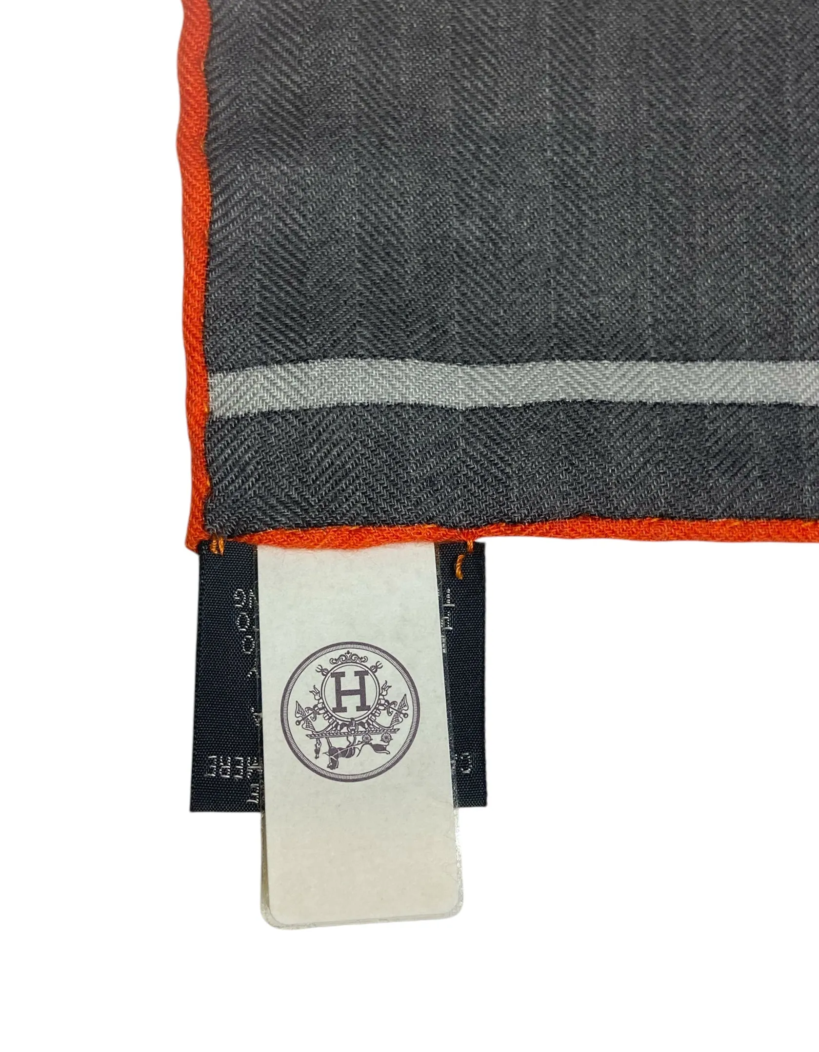 Hermes Mysterious Rider 140 Silk/ Cashmere Shawl