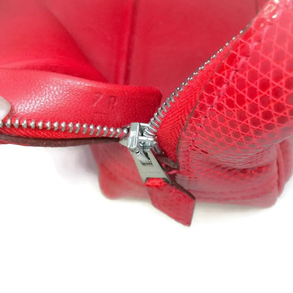 Hermès Plume 20 2006 Rouge Veranus Niloticus Satchel